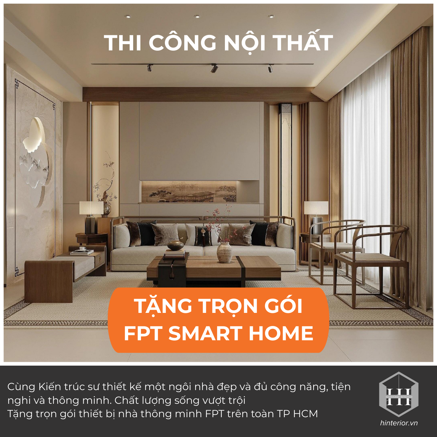 Harmonic Interior – Kiến tạo không gian sống hài hòa và khác biệt