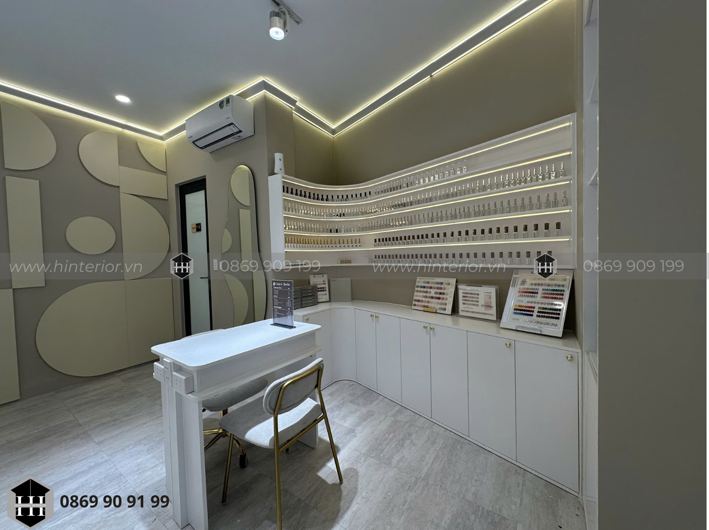 Thi công trọn gói spa mini kết hợp kinh doanh đồ uống tại HCM