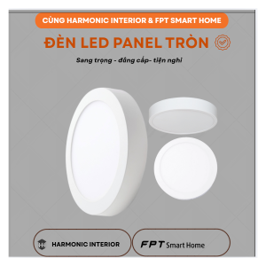 Đèn LED Pannel tròn Athena 135/9W