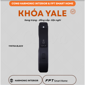 Khóa điện vân tay loại Push & Pull YMI70A (4 chức năng)
