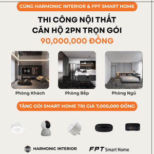 Thi công căn hộ 2 PN